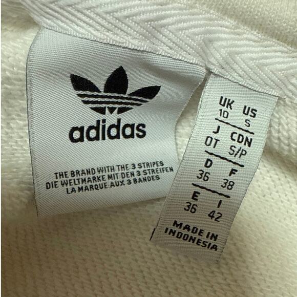 Adidas Fiorucci White Monster Graphic Hooded Hoodie Sweatshirt Sweater Top S - Picture 5 of 6